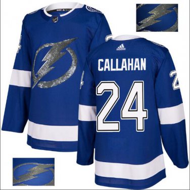 Ryan Callahan #24 Tampa Bay Lightning Player Men's Jersey Blue S M L XL XXL XXXL