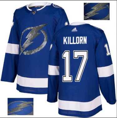 Alex Killorn #17 Tampa Bay Lightning Player Men's Jersey Blue S M L XL XXL XXXL