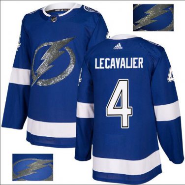Vincent LeCavalier #4 Tampa Bay Lightning Player Men's Jersey Blue S M L XL XXL XXXL