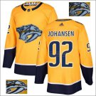 Ryan Johansen #92 Nashville Predators Player Men's Jersey Gold S M L XL XXL XXXL