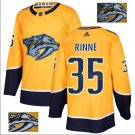 Pekka Rinne #35 Nashville Predators Player Men's Jersey Gold S M L XL XXL XXXL