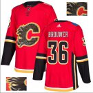 Troy Brouwer #36 Calgary Flames Player Men's Jersey Red S M L XL XXL XXXL
