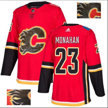 Sean Monahan #23 Calgary Flames Player Men's Jersey Red S M L XL XXL XXXL
