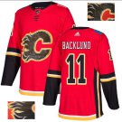 Mikael Backlund #11 Calgary Flames Player Men's Jersey Red S M L XL XXL XXXL