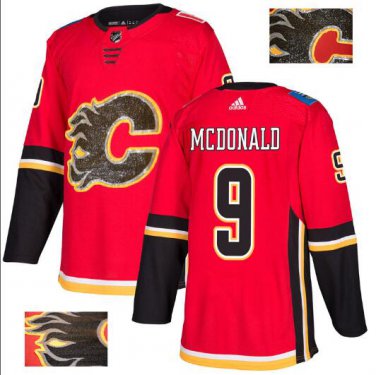 Lanny McDonald #9 Calgary Flames Player Men's Jersey Red S M L XL XXL XXXL