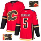 Mark Giordano #5 Calgary Flames Player Men's Jersey Red S M L XL XXL XXXL