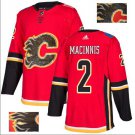 AL MACINNIS #2 Calgary Flames Player Men's Jersey Red S M L XL XXL XXXL