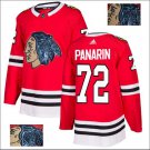 Artemi Panarin #72 Chicago Blackhawks Player Men's Jersey Red S M L XL XXL XXXL