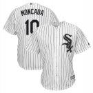 Yoan Moncada #10 Chicago White Sox Cool Base Player Men's Jersey White M L XL XXL XXXL