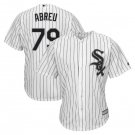 Jose Abreu #79 Chicago White Sox Cool Base Player Men's Jersey White M L XL XXL XXXL