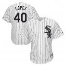 Reynaldo Lopez #40 Chicago White Sox Cool Base Player Men's Jersey White M L XL XXL XXXL