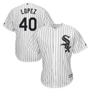 Reynaldo Lopez #40 Chicago White Sox Cool Base Player Men's Jersey White M L XL XXL XXXL