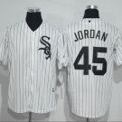 Michael Jordan #45 Chicago White Sox Cool Base Player Men's Jersey White M L XL XXL XXXL