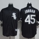 Michael Jordan #45 Chicago White Sox Cool Base Player Men's Jersey Black M L XL XXL XXXL