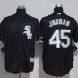 Michael Jordan #45 Chicago White Sox Cool Base Player Men's Jersey Black M L XL XXL XXXL