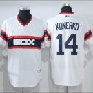 Paul Konerko #14 Chicago White Sox Cool Base Collection Player Men's Jersey White M L XL XXL XXXL
