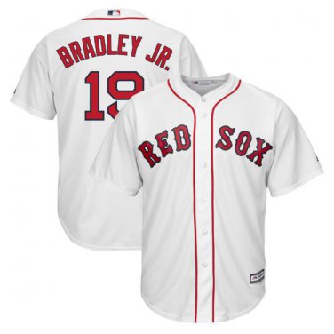 Jackie Bradley Jr. #19 Boston Red Sox Cool Base Player Men's Jersey White M L XL XXL XXXL