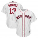 Hanley Ramirez #13 Boston Red Sox Cool Base Player Men's Jersey White M L XL XXL XXXL