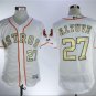 Jose Altuve #27 Houston Astros 2018 Gold Program Cool Base Player Men's Jersey White M / XXXL