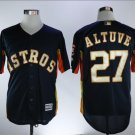 Jose Altuve #27 Houston Astros Cool Base Player Men's Jersey Navy M L XL XXL XXXL