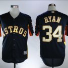 Nolan Ryan #34 Houston Astros Cool Base Player Men's Jersey Navy M L XL XXL XXXL