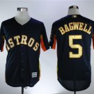 Jeff Bagwell #5 Houston Astros Cool Base Player Men's Jersey Navy M L XL XXL XXXL