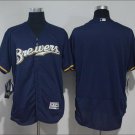 Milwaukee Brewers Cool Base Player Men's Jersey Navy M L XL XXL XXXL
