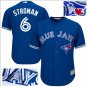 Marcus Stroman #6 Toronto Blue Jays Cool Base Player Men's Jersey Royal M L XL XXL XXXL