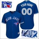 Custom Toronto Blue Jays Cool Base Player Men's Jersey Royal M L XL XXL XXXL