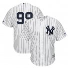 #99 New York Yankees Cool Base Player Men's Jersey White M L XL XXL XXXL