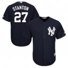 Giancarlo Stanton #27 New York Yankees Cool Base Player Men's Jersey Navy M L XL XXL XXXL