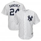 Gary Sanchez #24 New York Yankees Cool Base Player Men's Jersey White M L XL XXL XXXL