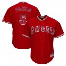Albert Pujols #5 Los Angeles Angels Cool Base Player Men's Jersey Scarlet M L XL XXL XXXL