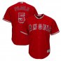 Albert Pujols #5 Los Angeles Angels Cool Base Player Men's Jersey Scarlet M L XL XXL XXXL