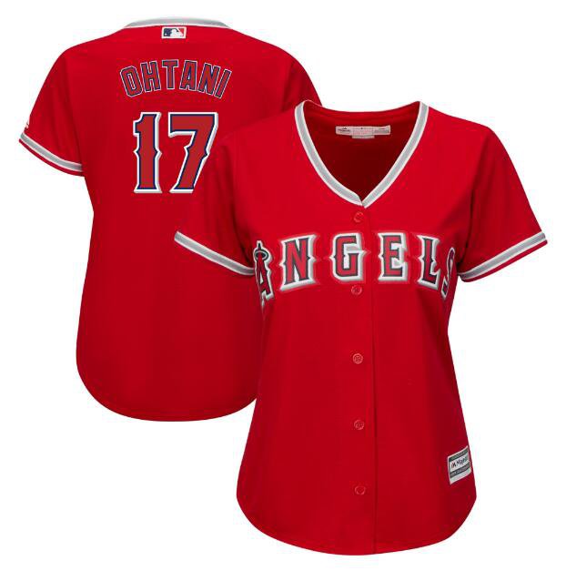 Shohei Ohtani #17 Los Angeles Angels Cool Base Player ...