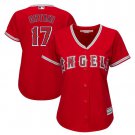 Shohei Ohtani #17 Los Angeles Angels Cool Base Player Women's Jersey Scarlet S M L XL XXL