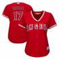 Shohei Ohtani #17 Los Angeles Angels Cool Base Player Women's Jersey Scarlet S M L XL XXL