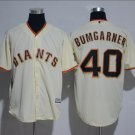 Madison Bumgarner #40 San Francisco Giants Cool Base Player Men's Jersey Cream M L XL XXL XXXL
