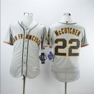 Andrew McCutchen #22 San Francisco Giants Cool Base Player Men's Jersey Gray M L XL XXL XXXL