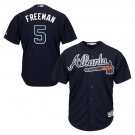 Freddie Freeman #5 Atlanta Braves Cool Base Player Men's Jersey Navy M L XL XXL XXXL