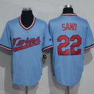 Miguel Sano #22 Minnesota Twins Cool Base Cooperstown Men's Jersey Light Blue M L XL XXL XXXL