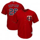 Max Kepler #26 Minnesota Twins Cool Base Men's Jersey Scarlet M L XL XXL XXXL