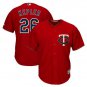 Max Kepler #26 Minnesota Twins Cool Base Men's Jersey Scarlet M L XL XXL XXXL