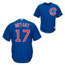 Kris Bryant #17 Chicago Cubs Cool Base Men's Jersey Royal M L XL XXL XXXL