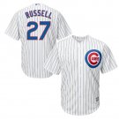 Addison Russell #27 Chicago Cubs Cool Base Men's Jersey White M L XL XXL XXXL