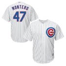Miguel Montero #47 Chicago Cubs Cool Base Men's Jersey White M L XL XXL XXXL