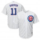 Yu Darvish #11 Chicago Cubs Cool Base Men's Jersey White M L XL XXL XXXL