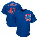 John Lackey #41 Chicago Cubs Cool Base Men's Jersey Royal M L XL XXL XXXL