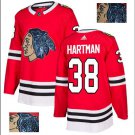 Ryan Hartman #38 Chicago Blackhawks Player Men's Jersey Red S M L XL XXL XXXL