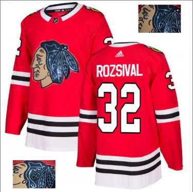 Michal Rozsival #32 Chicago Blackhawks Player Men's Jersey Red S M L XL XXL XXXL